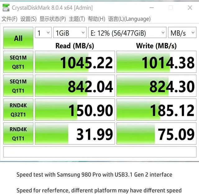 Alt view image 3 of 7 - M.2 NVMe SSD Enclosure Adapter Tool Free Aluminum Case USB C 3.1 Gen 2 10Gbps to NVMe PCIe External Enclosure for M2 NVMe SSD