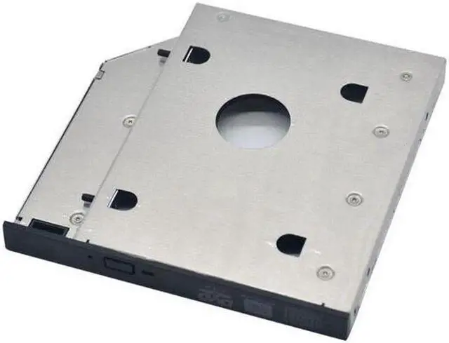Alt view image 2 of 5 - 2nd HDD Caddy Bracket 12.7mm SATA 3 DVD Bay Adapter for 2.5'' 7/9/9.5/12.5mm SSD