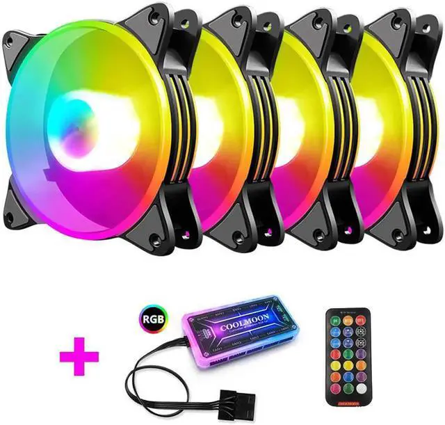 Main image of 120mm Case Fan Cooler PC Air 12cm Cooling Fans 6PIN RGB Radiator 12V Mute Computer ARGB Aura Sync