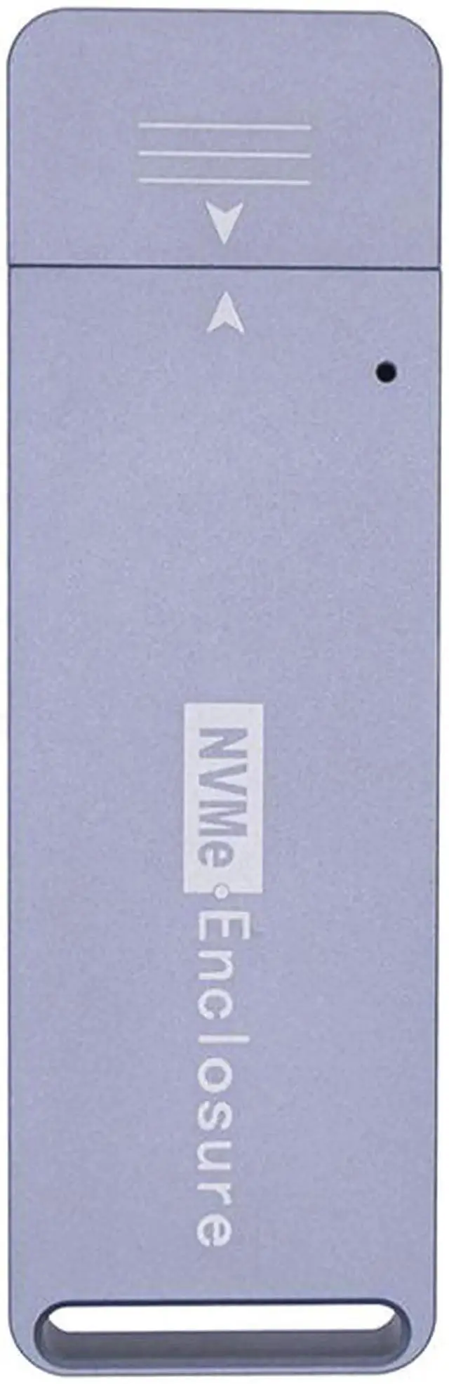 Main image of NVME Case Enclosure SSD NVME to USB Adapter M.2 NVMe Box 10Gbps USB3.1 Type-A PCIe M2 SSD Case Enclosure For 2230 2242 SSD Drive Grey