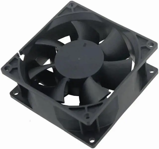 Alt view image 2 of 5 - DC 12V 24V Fan 9cm 92mm 9238 92x92x38mm Dual Ball Bearing Ventilation Exhaust Cooling Fan 9238 Fan 4Pin Dual Ball Fan