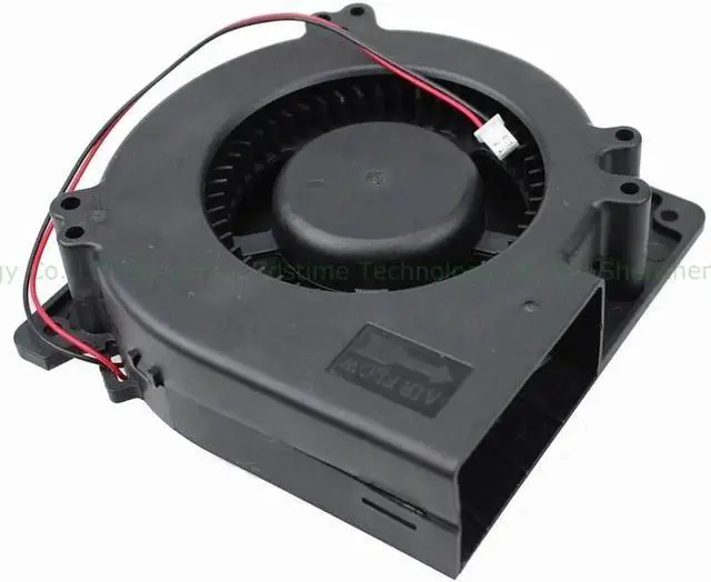 Alt view image 4 of 5 - 12032 DC Blower Fan 5V 12V 24V 120x32mm Brushless Blower Fan Turbo Fan 120MM Dual Ball USB Cooling Blower Fan