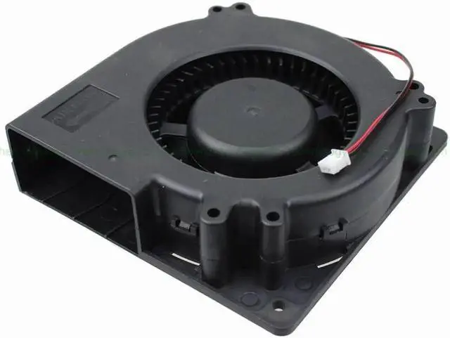 Alt view image 2 of 5 - 12032 DC Blower Fan 5V 12V 24V 120x32mm Brushless Blower Fan Turbo Fan 120MM Dual Ball USB Cooling Blower Fan