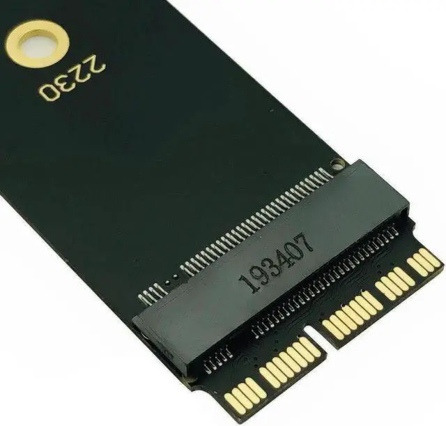 Alt view image 6 of 6 - M.2 PCIE NVME SSD M.2 nVME SSD Adapter Card for Upgrade 2013-2015 Year Macs for Apple SSD Adapter