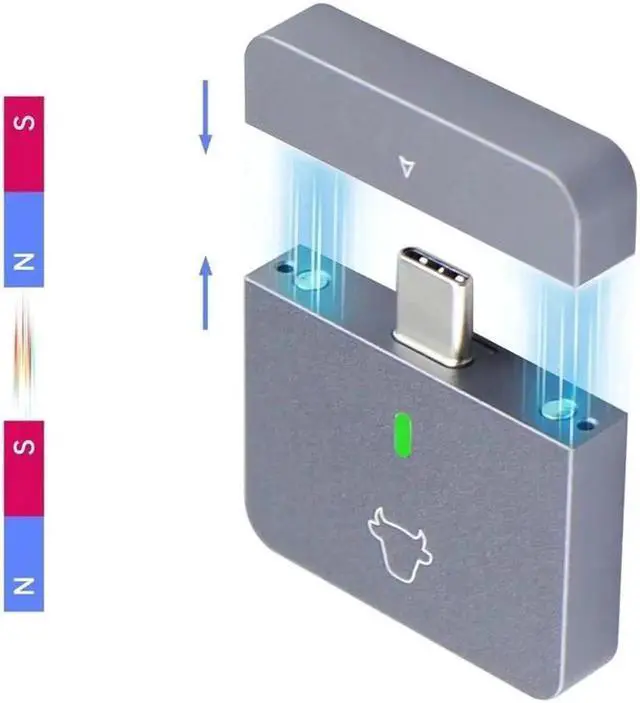 Alt view image 3 of 7 - M.2 NVMe 2230 SSD Enclosure USB C Adapter 10Gbps USB3.2 Gen2 External Case Box for M2 2230 NVMe