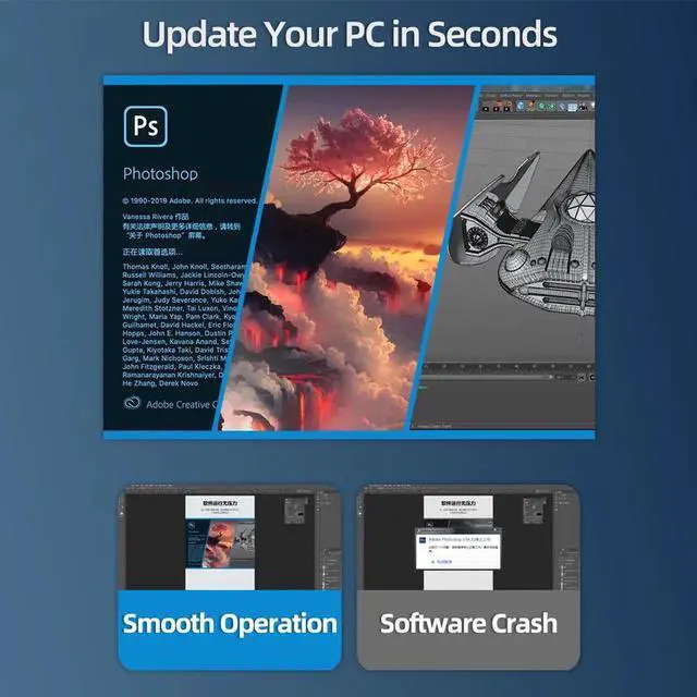 Alt view image 5 of 7 - Dual NVMe PCIe Adapter, JEYI M.2 NVMe SSD to PCI-e 4.0 x8/x16 Card Support M.2 (M Key) NVMe SSD 2280/2260/2242/2230