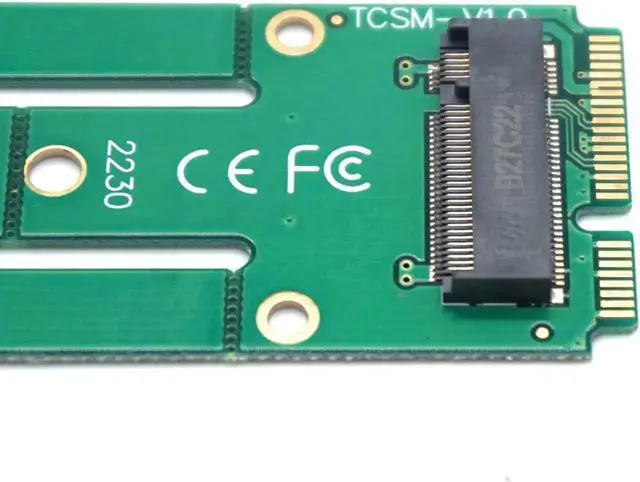 Alt view image 6 of 7 - MSATA To NGFF Adapter Card Motherboard Sata To M.2 NGFF MSSD Converter