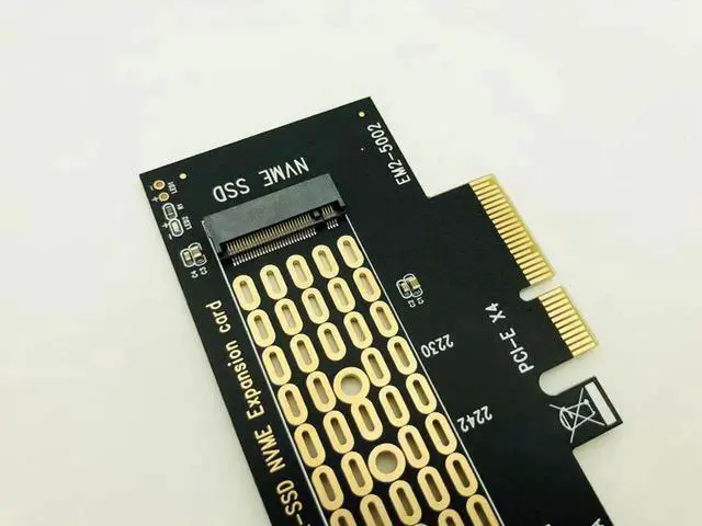 Alt view image 7 of 7 - PCI Express PCIE to M2 Adapter NVME SATA M.2 SSD PCIE Adapter NVME/SATA M2 PCI E Adapter SSD M2 to SATA PCI-E Card M Key + B Key