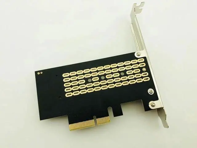 Alt view image 4 of 7 - PCI Express PCIE to M2 Adapter NVME SATA M.2 SSD PCIE Adapter NVME/SATA M2 PCI E Adapter SSD M2 to SATA PCI-E Card M Key + B Key