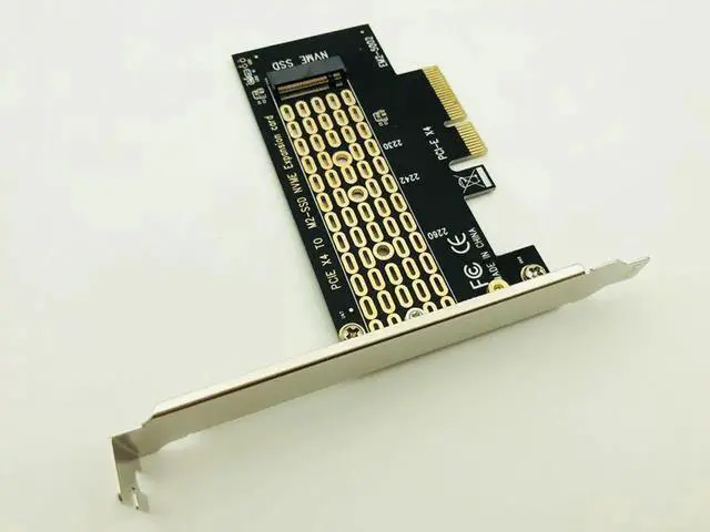 Alt view image 3 of 7 - PCI Express PCIE to M2 Adapter NVME SATA M.2 SSD PCIE Adapter NVME/SATA M2 PCI E Adapter SSD M2 to SATA PCI-E Card M Key + B Key