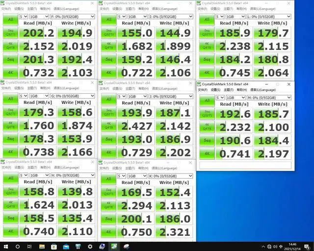 Alt view image 3 of 7 - NEW M.2 to SATA Card PCI Express 3.0 M2 to SATA Multiplier Adapter 8 Port SATA 3 6Gbps Controllers B+M Key with 2 Mini SAS Cable