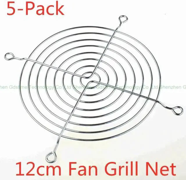 Main image of 12V Cooling Fan 12cm 120mm 12038 120x120x38mm Big Quiet Brushless Axial Dual Ball Cooler Fan PWM FG 12038 Fan Grill Net