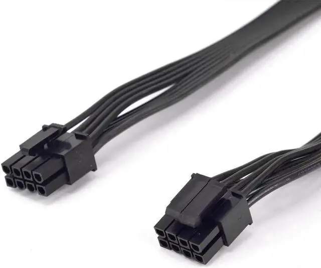 Alt view image 2 of 5 - CPU 8pin to 4+4pin Power supply Cable ATX 12V Durable P4 to P8 for Segotep GP900G 800W Full Modular