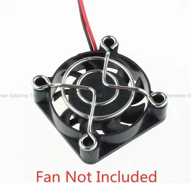 Alt view image 2 of 2 - 2PCS DC 5V 12V Fan 4cm 40mm 4007 40x40x7mm Ultrathin Brushless Axial Cooling Fan 4007 Fan PH2.0 XH2.54 Fan Grill Net