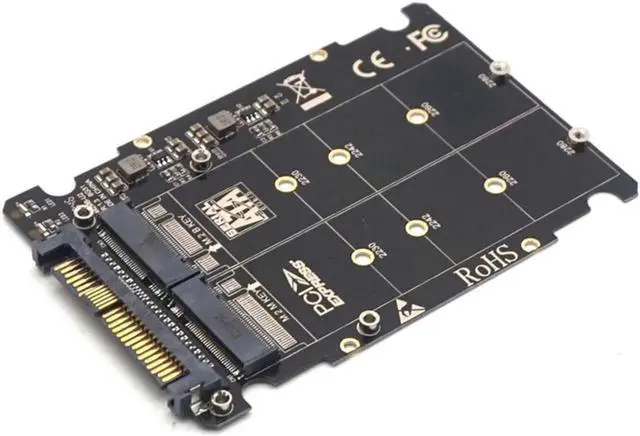 Alt view image 5 of 7 - U2 PCI-Express 3.0 4x X16 to U2 SFF-8639 Adapter NVMe PCIe SSD PCI-e to U.2 Card M.2 NGFF 2.5 SSD TO PCI-E X16