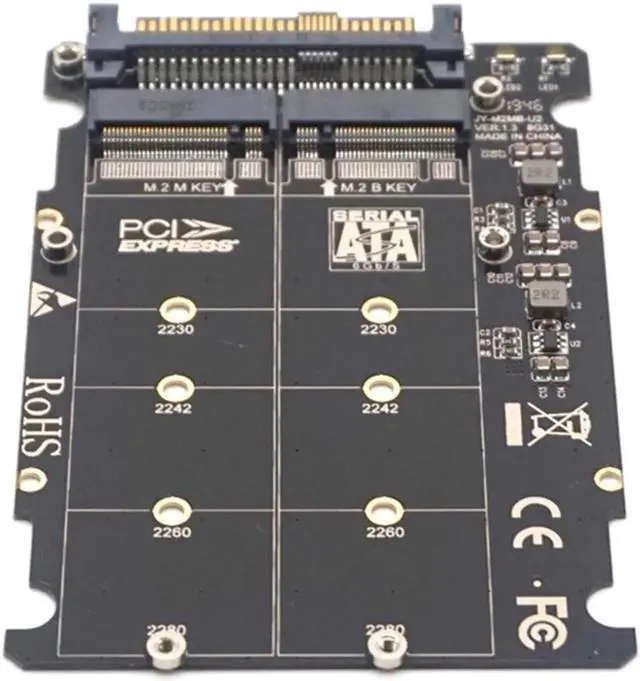 Alt view image 6 of 7 - U2 PCI-Express 3.0 4x X16 to U2 SFF-8639 Adapter NVMe PCIe SSD PCI-e to U.2 Card M.2 NGFF 2.5 SSD TO PCI-E X16