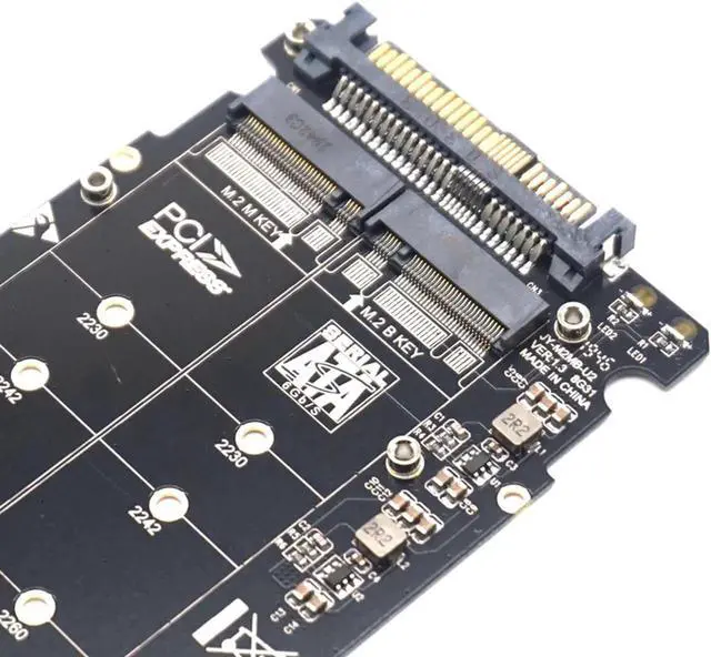 Alt view image 7 of 7 - U2 PCI-Express 3.0 4x X16 to U2 SFF-8639 Adapter NVMe PCIe SSD PCI-e to U.2 Card M.2 NGFF 2.5 SSD TO PCI-E X16