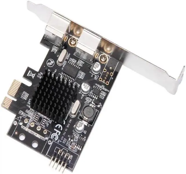 Alt view image 3 of 6 - PCIE to 2xPS2 PS/2 Port For PC Keyboard Mouse Adapter Card