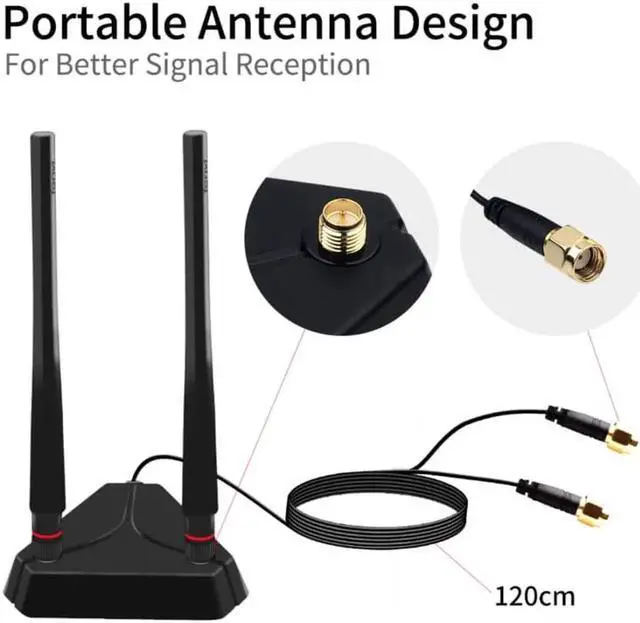 Alt view image 3 of 6 - 3000Mbps Wifi 6 Intel AX200 PCIe Wireless Wifi Network Adapter Wi-Fi Card 2.4G/5Ghz 802.11ac/ax Bluetooth 5.1 For PC Desktop