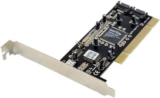 Main image of PCI To 2 Port SATA RAID Controller Card Sil3112 chipset SATA PCI Serial ATA Host Controller Card