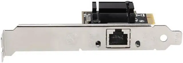 Alt view image 3 of 4 - 1000Mbps Gigabit Ethernet RJ-45 Lan Card PCI Network Card Intel chipset 1210AT 10/100/1000Mbps PCIe 1x Gigabit NIC