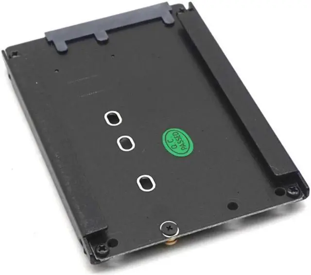 Alt view image 2 of 7 - Metal Case B+M Key M.2 NGFF SSD To 2.5 SATA 6Gb/s Adapter Card With Enclosure Socket M2 NGFF Adapter