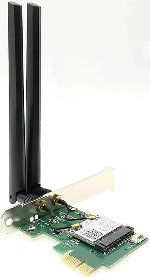 Alt view image 2 of 5 - Dual Band 2.4G 5G For Intel 7260AC 7260HMWDTX1.X PCi Express pcie Wireless Desktop WiFi Adapter Bluetooth 4.0 Wlan Network Card