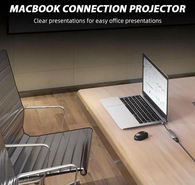 Alt view image 6 of 7 - Type-C to HDMI USB3.0 PD HUB 4 in 1 Adapter USB-C to HDMI-Compatible TF SD Slot PD Charger Splitter for Macbook Laptops Type-C Hub