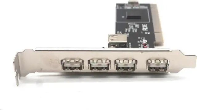 Main image of 5 Ports USB 2.0 PCI HUB CARD NEC PCI Controller Card ADAPTER PCI usb expansion card 480Mbps