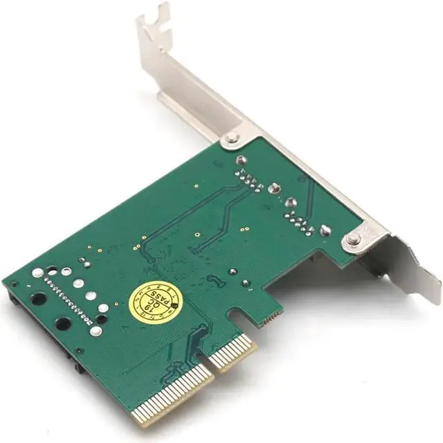Alt view image 7 of 7 - PCI-E to 2 Port USB3.1 10Gbps Type-A Controller Card PCI Express X4 Chipset for ASMedia ASM1142