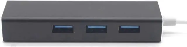 Alt view image 3 of 7 - 3 Ports USB 3.0 HUB Type C to RJ45 Gigabit Ethernet Network Card Adapter 1000Mbps USB-C USB3.0 HUB Splitter for Macbook Notebook Laptop