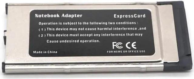 Alt view image 7 of 7 - PCI Express To USB 3.0 Dual 2 Ports PCI-E Card Adapter For NEC Chipset 34MM Slot ExpressCard Converter 5Gbps For PC
