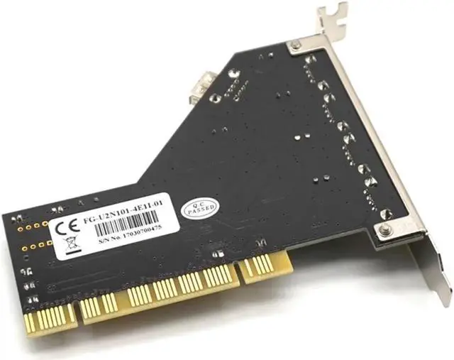 Alt view image 2 of 7 - PCI to 4 Ports External + 1 Port Internal USB 2.0 Expansion Card Chipset for NEC