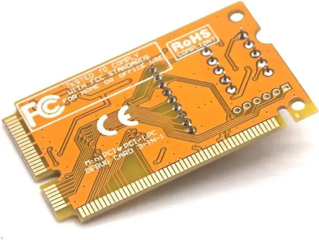 Alt view image 5 of 7 - 3 in 1 Mini PCI PCI-E LPC PC Analyzer Tester Notebook Combo Debug Card Diagnostic Post Card