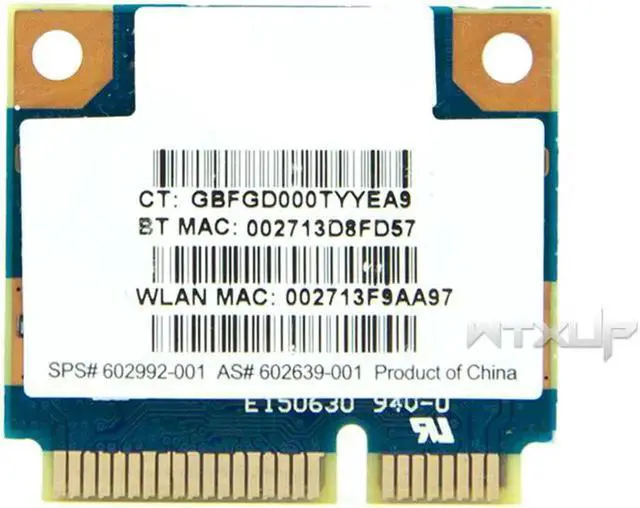 Alt view image 3 of 4 - Wireless WiFi Card Bluetooth 3.0 WLAN Mini PCI express for HP RT3090BC4 ProBook 4520s
