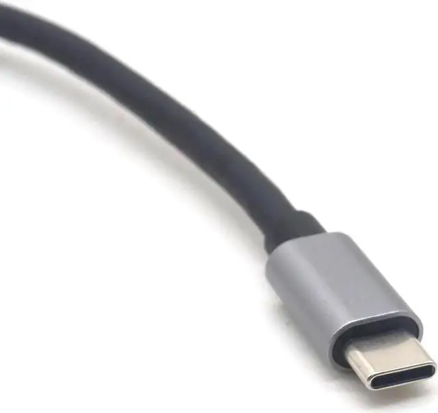 Alt view image 7 of 7 - Type-C Usb Hub 6 In 1 Usb3.0 Otg Adapter 2 Usb C HDMI-compatible Tf Sd Solt Pd Charger Splitter for Macbook Laptops Usbc Hub