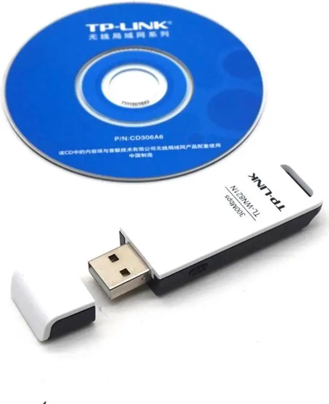 Alt view image 7 of 7 - TL-WN821N USB2.0 Wifi Adapter 300Mbps Wireless Network Card WEP IEEE 802.11n WIFI Antenna Adapter for Desktop Laptop
