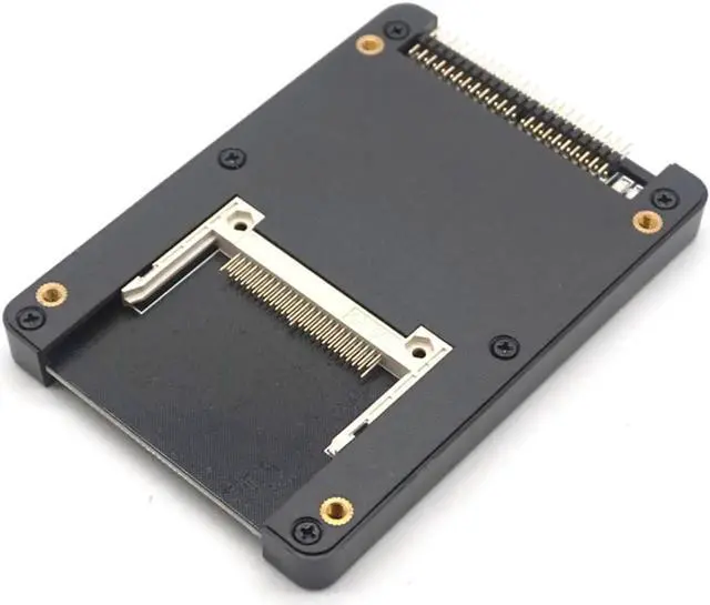 Alt view image 2 of 7 - CF Card Connector CF Compact Flash Card Type I/II To IDE SSD HDD Converter Card 2.5" IDE 44 Pin Male To CF Adapter With Case