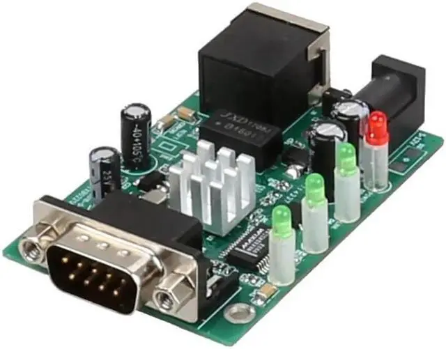 Alt view image 2 of 7 - Serial device server DB9 RJ45 to RS232 Ethernet To RS232 TCP/IP Server Module communication converter TXB022