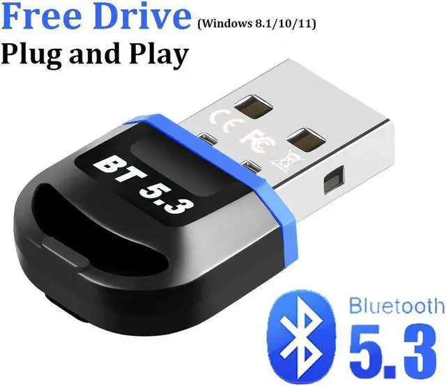 Main image of Bluetooth Adapter for Pc Usb Bluetooth 5.0 Bluetooth 5.3 5.4 Dongle Receiver for Speaker Mouse Keyboard Music Audio Transmitter