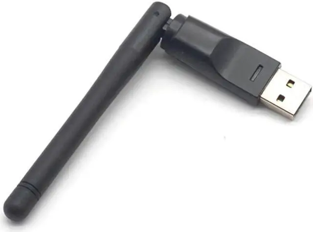 Alt view image 7 of 7 - MT-7601 Chip 150Mbps USB 2.0 WiFi Wireless Network Card 802.11 b/g/n LAN Adapter with Rotatable Antenna for Laptop