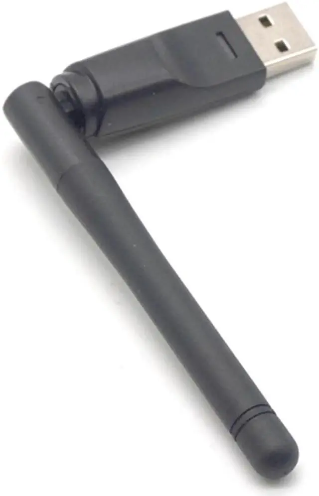 Alt view image 4 of 7 - MT-7601 Chip 150Mbps USB 2.0 WiFi Wireless Network Card 802.11 b/g/n LAN Adapter with Rotatable Antenna for Laptop