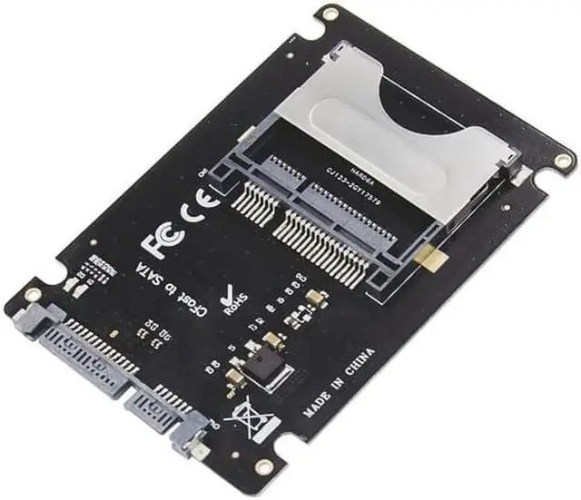 Alt view image 3 of 5 - CFAST to SATA 3.0 HDD Adapter Card SATA Computer 22 Pin Hard Disk Case CFAST memory Card Reader c fast sata3.0 expansion card