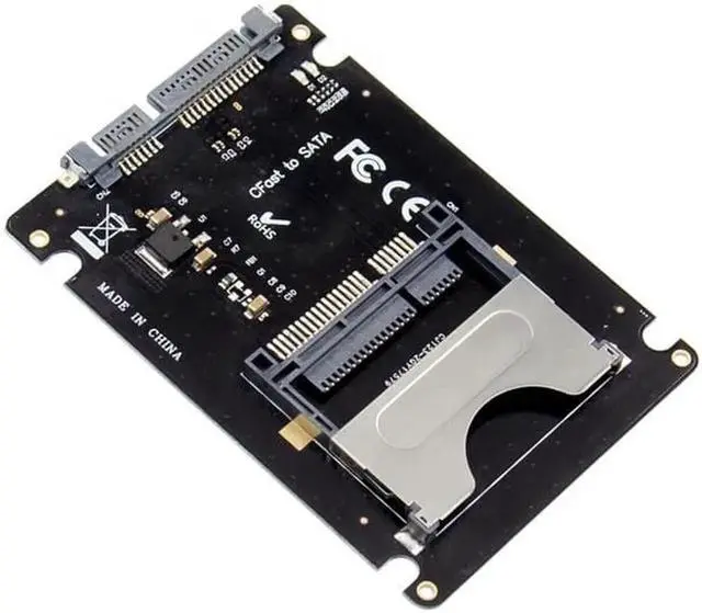 Alt view image 2 of 5 - CFAST to SATA 3.0 HDD Adapter Card SATA Computer 22 Pin Hard Disk Case CFAST memory Card Reader c fast sata3.0 expansion card