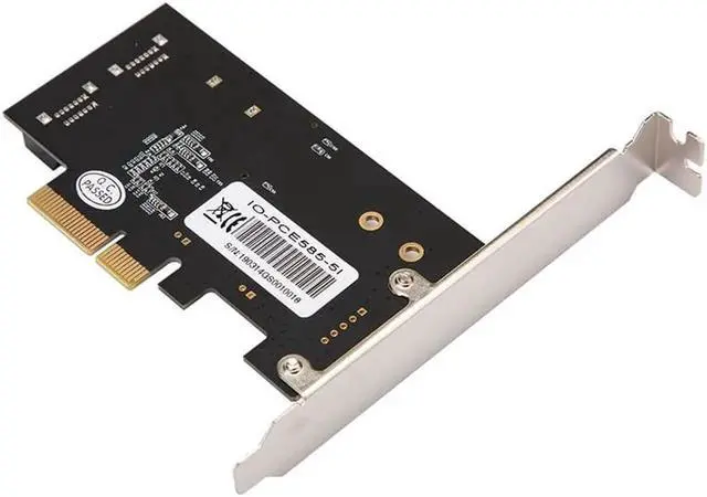 Alt view image 5 of 7 - PCIE to 5 Port SATA III 6g 5 ports controller card PCIe 3.0 x4 expansion card with Low Profile Bracket