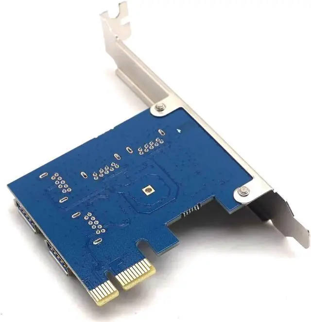 Alt view image 5 of 7 - 60cm USB 3.0 PCI-E Express 1x to 16x Extender Riser Card Adapter pcie 1 to 4 usb for Graphics Video card for Bitcoin Litecoin