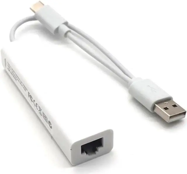 Main image of USB 3.1 Type-C to Gigabit Ethernet Network With USB2.0 Hub 3-port Cable LAN RJ45 Adapter Combo for New Macbook