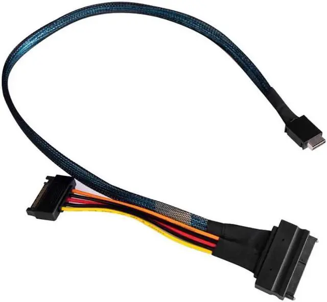 Alt view image 6 of 7 - M.2 M-key PCI-E 3.0 to Oculink SFF-8612 host Adapter for PCIe NVMe SSD