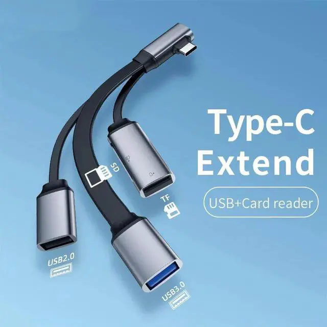 Main image of USB C HUB Card Reader Type-c to USB 3.0 2.0 hub SD Micro SD TF Card Reader OTG Adapter cable for Mobile Phone iPad