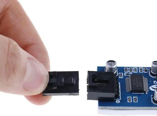 Alt view image 3 of 4 - 9pin USB header Male 1 to 2 1 to 4Female Extension Cable Card Desktop 9-Pin USB HUB USB 2.0 9 pin Connector Port Multiplier